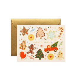 Rifle Paper Co. Holiday Cookies A2 Christmas Notecard