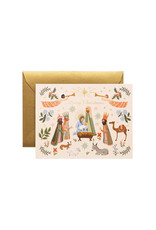 Rifle Paper Co. Nativity Scene A2 Christmas Notecard