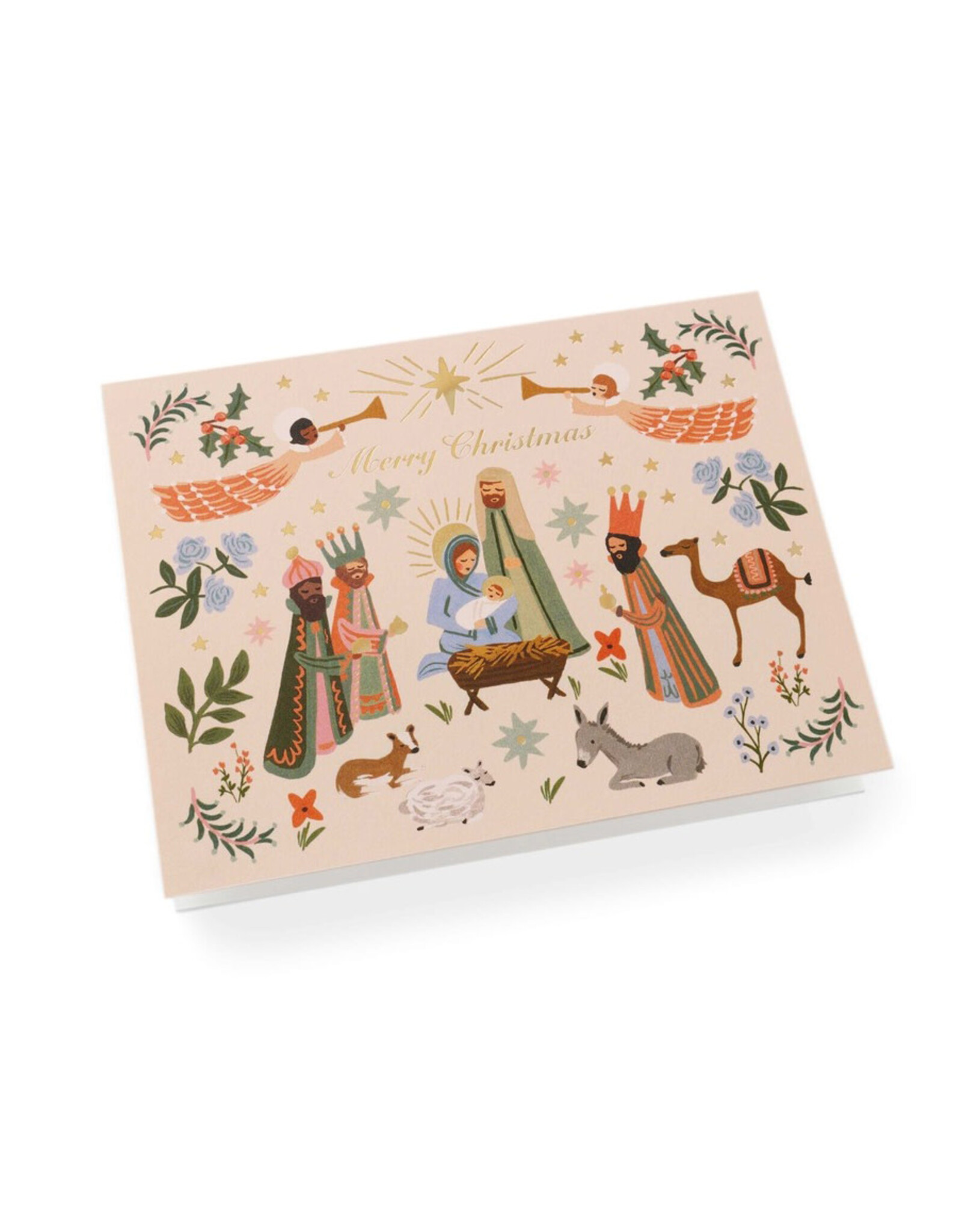 Rifle Paper Co. Nativity Scene A2 Christmas Notecard