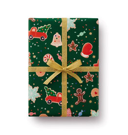 Rifle Paper Co. Christmas Cookies Continuous Wrapping Roll