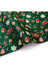 Rifle Paper Co. Christmas Cookies Continuous Wrapping Roll