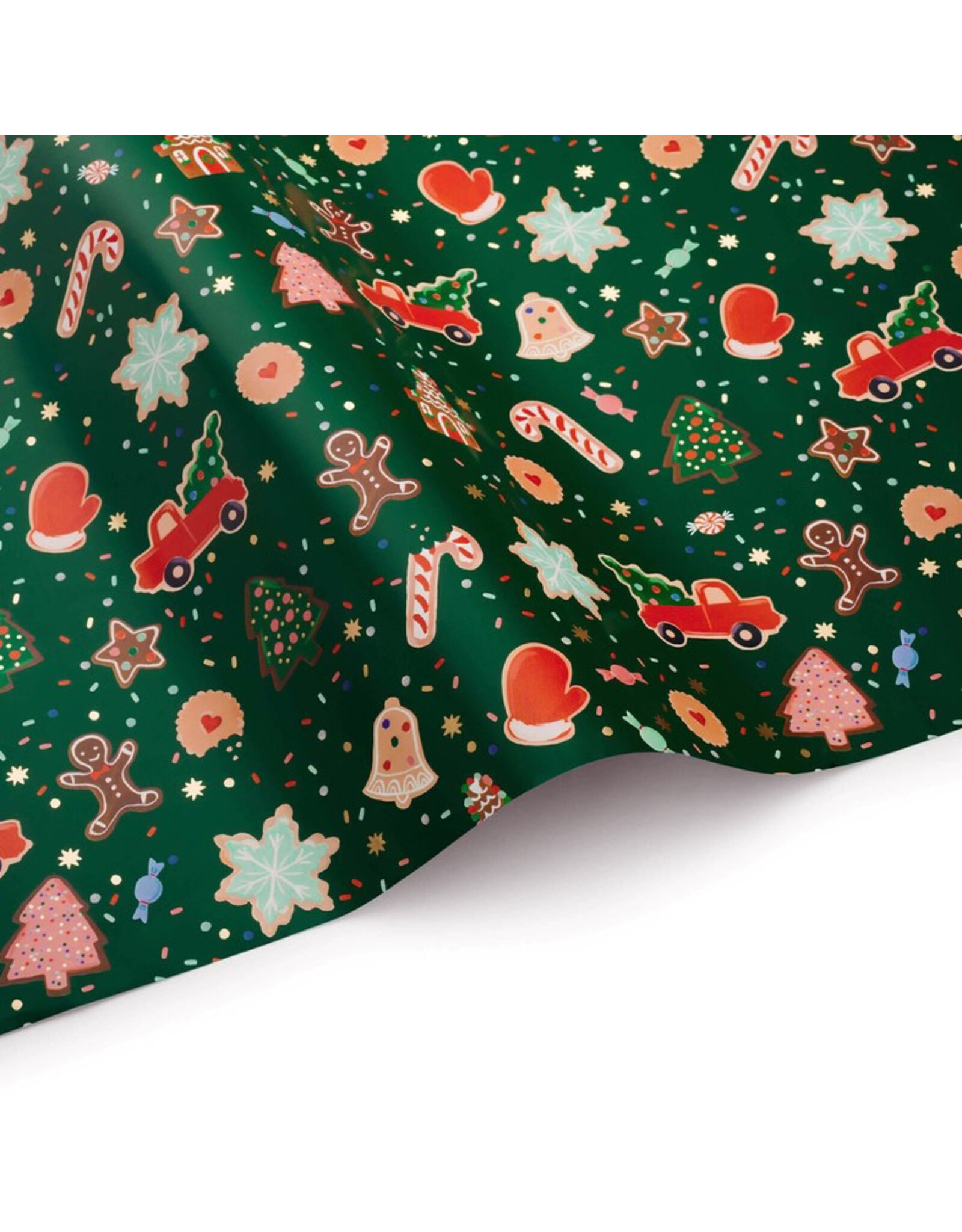 Rifle Paper Co. Christmas Cookies Continuous Wrapping Roll