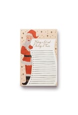 Rifle Paper Co. Santa's List Notepad