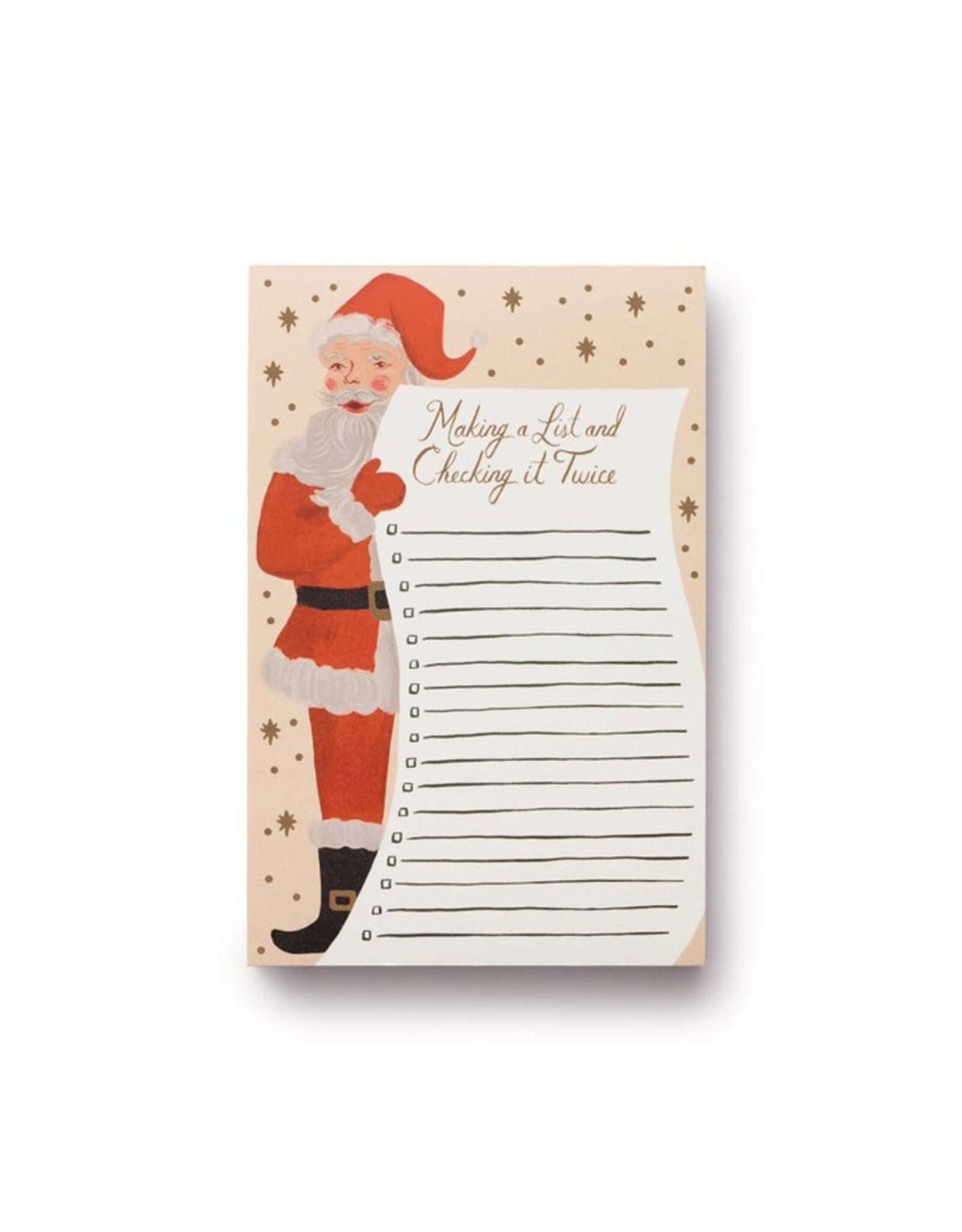 Rifle Paper Co. Santa's List Notepad