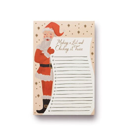 Rifle Paper Co. Santa's List Notepad