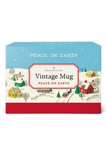 Cavallini Papers & Co. Peace on Earth Ceramic Mug
