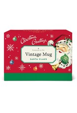 Cavallini Papers & Co. Christmas Santa Ceramic Mug