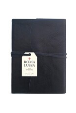 Cavallini Papers & Co. A5 Blue Leather Roma Lussa Journal