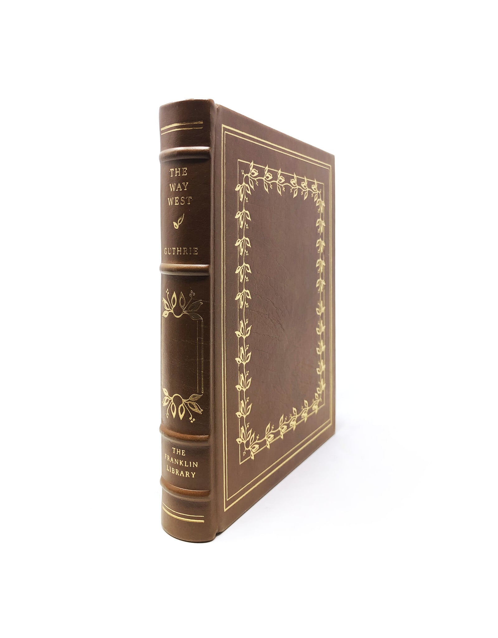 Franklin Library The Way West Franklin Library Pulitzer Prize Limited Edition Full Leather