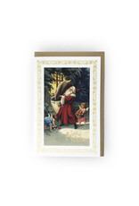 Rossi Vintage Santa Christmas Yuletide Notecard