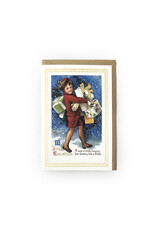 Rossi Vintage Boy Joyous Christmas Notecard