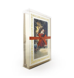 Rossi Vintage Santa Yuletide Christmas Box of 10 Notecards