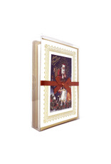 Rossi Vintage Santa Kids Merry Christmas Box of 10 Notecards
