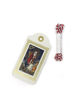 Rossi Merry Christmas Santa Claus, Children Vintage Gift Tag Decorations Box of 12