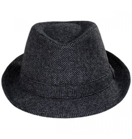 Jaxon Hats, Inc. Sm Herringbone Wool Trilby Fedora Hat