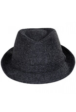 Jaxon Hats, Inc. Md Herringbone Wool Trilby Fedora Hat