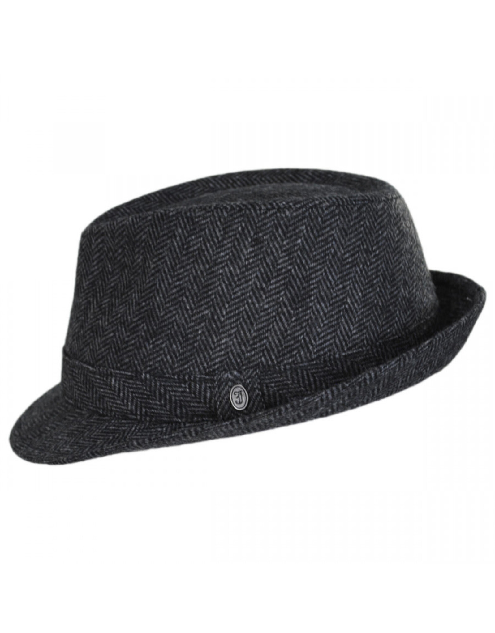 Jaxon Hats, Inc. Lg Herringbone Wool Trilby Fedora Hat