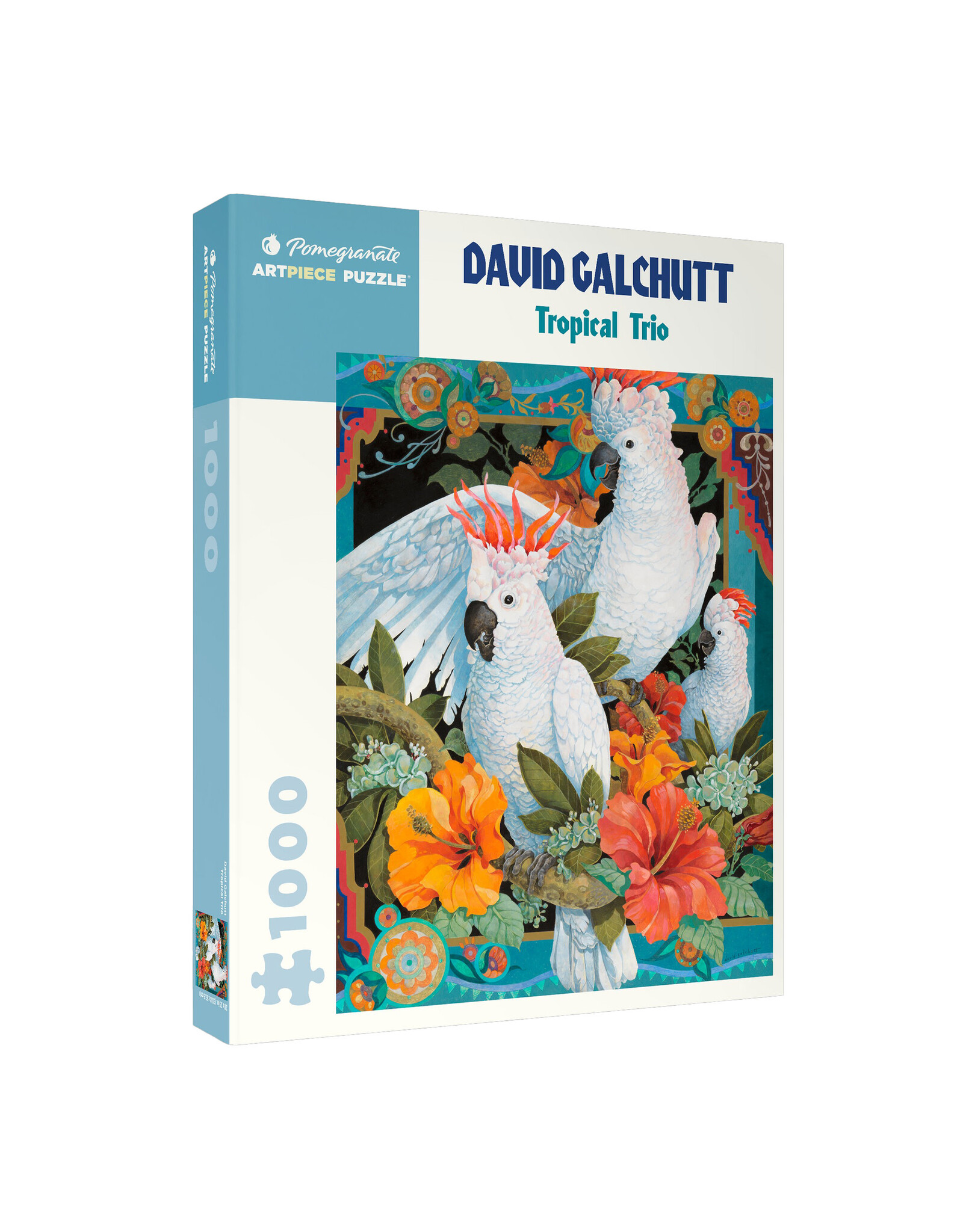 Pomegranate David Galchutt: Tropical Trio 1000-Piece Jigsaw Puzzle