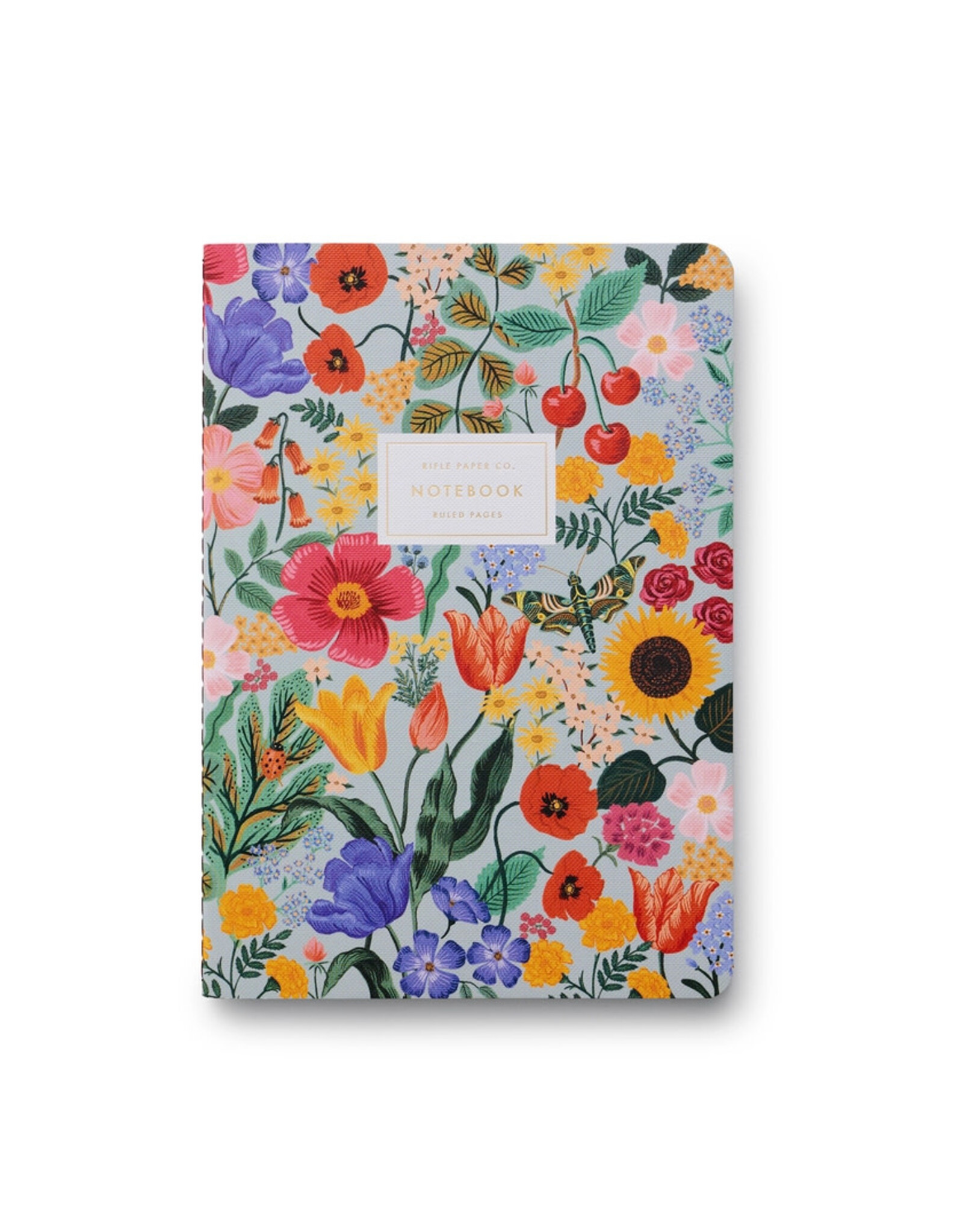 Rifle Paper Co. Assorted Set of 3 Blossom A5 Ruled Notebooks