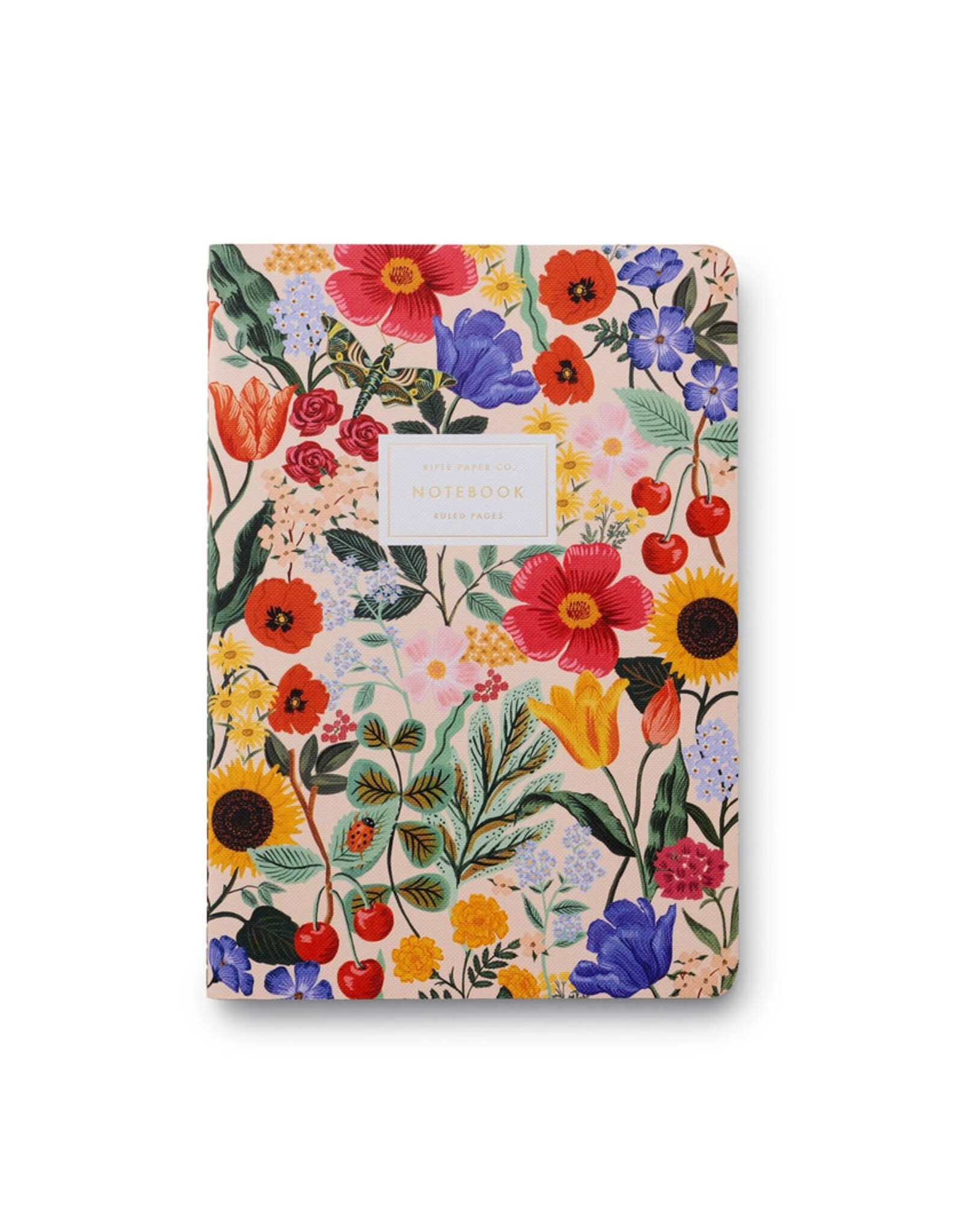Rifle Paper Co. Assorted Set of 3 Blossom A5 Ruled Notebooks