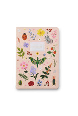Rifle Paper Co. Assorted Set of 3 Curio A5 Ruled Notebooks