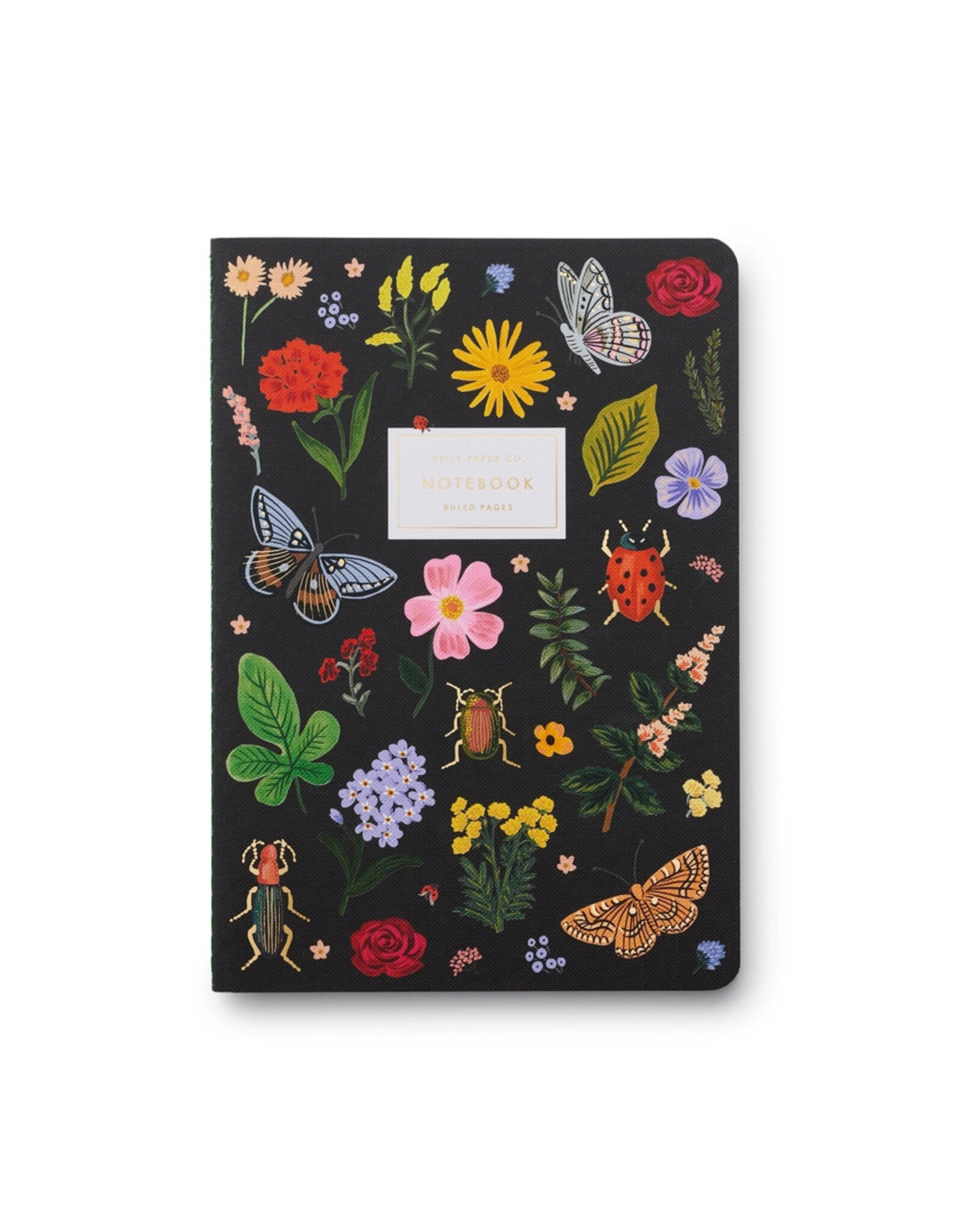 Rifle Paper Co. Assorted Set of 3 Curio A5 Ruled Notebooks