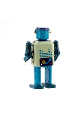 Mr & Mrs Tin Vinyl Bot Tin Toy Robot