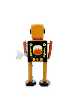 Mr & Mrs Tin Volcano Bot Tin Toy Robot