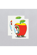 Tattly Lowly Apple Car Richard Scarry Temporary Tattoo Pair