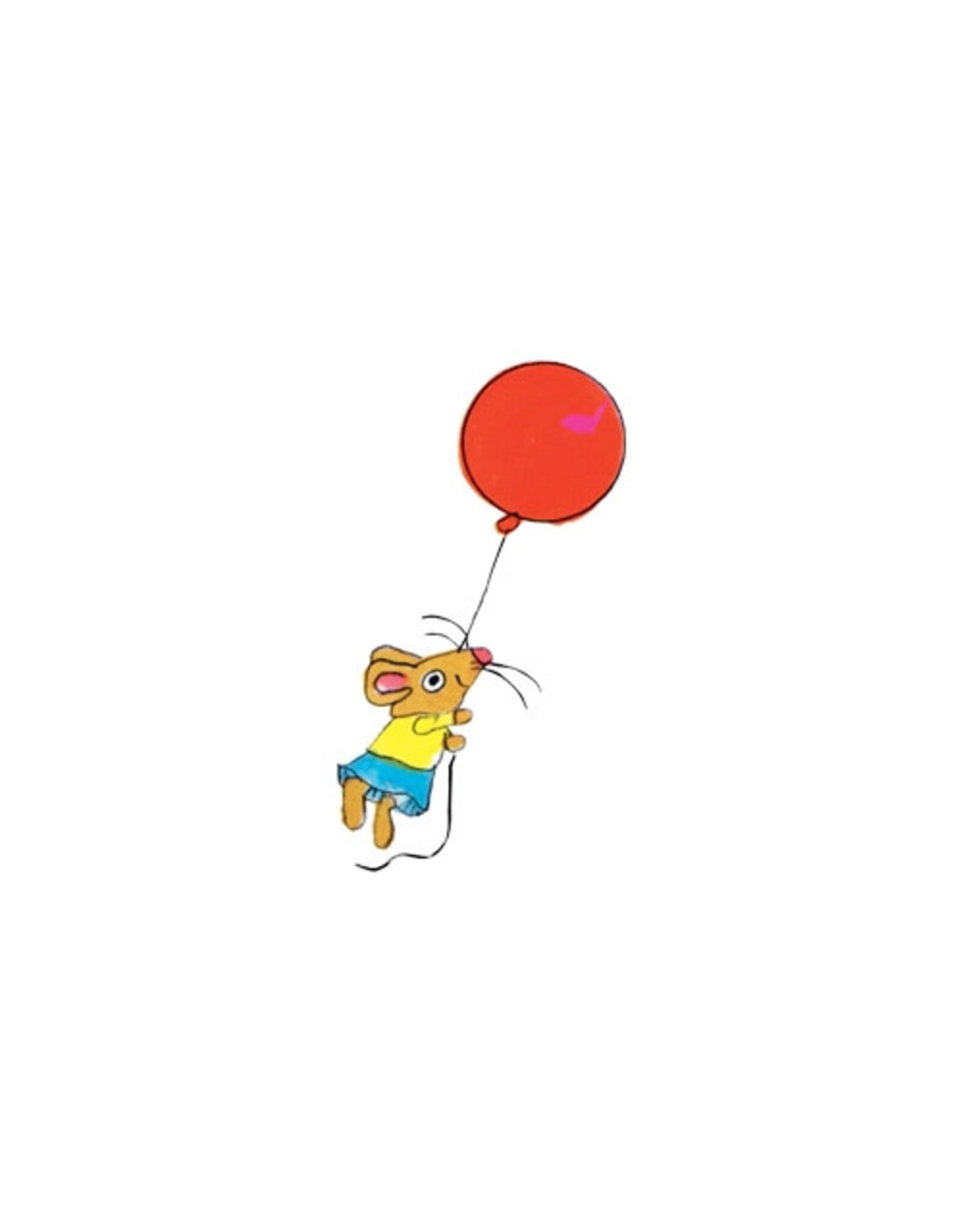 Tattly Mouse Balloon Richard Scarry Temporary Tattoo Pair