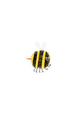 Tattly Smiley Bee Temporary Tattoo Pair