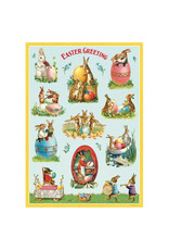 Cavallini Papers & Co. Wrap Easter Bunnies