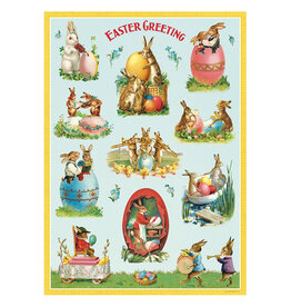Cavallini Papers & Co. Wrap Easter Bunnies