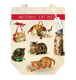 Cavallini Papers & Co. Cats Tote Bag TB/CAT