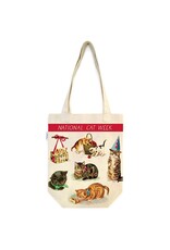 Cavallini Papers & Co. Cats Tote Bag
