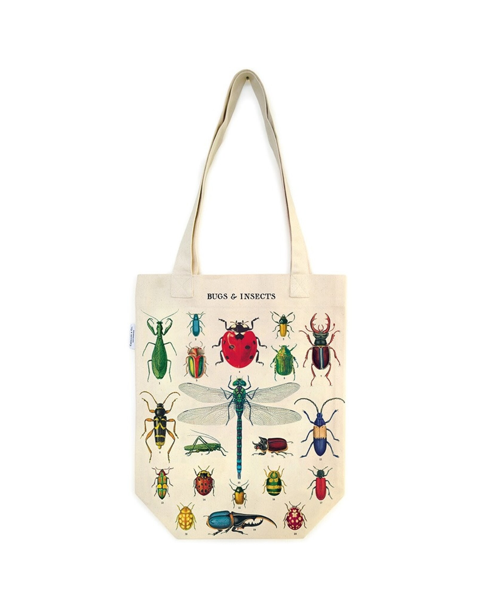 Cavallini Papers & Co. Insects Tote Bag