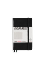 Leuchtturm1917 Black A6 Hardcover Squared Pocket Notebook