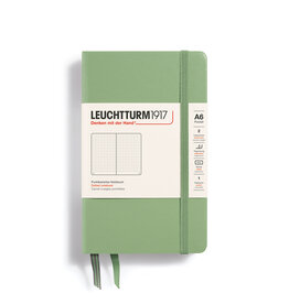 Leuchtturm1917 Sage A6 Hardcover Pocket Dotted Notebook