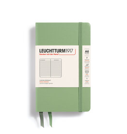 Leuchtturm1917 Sage Green A6 Hardcover Ruled Pocket Notebook