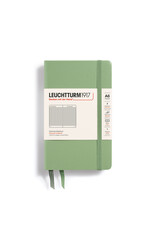 Leuchtturm1917 Sage Green A6 Hardcover Squared Pocket Notebook