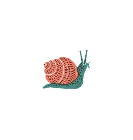 Tattly Snail Temporary Tattoo Pair