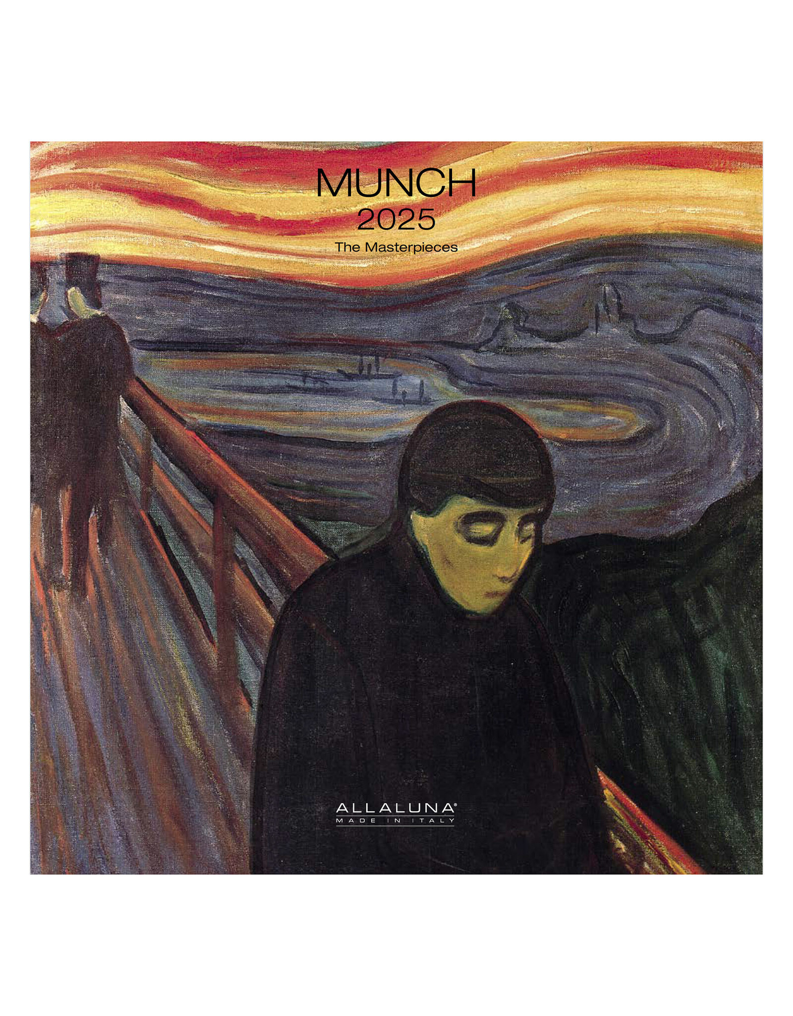 Allaluna 2025 Munch Wall Calendar