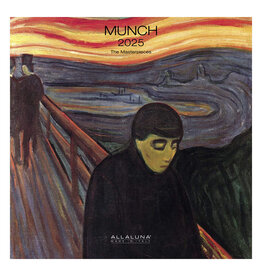 Allaluna 2025 Munch Wall Calendar