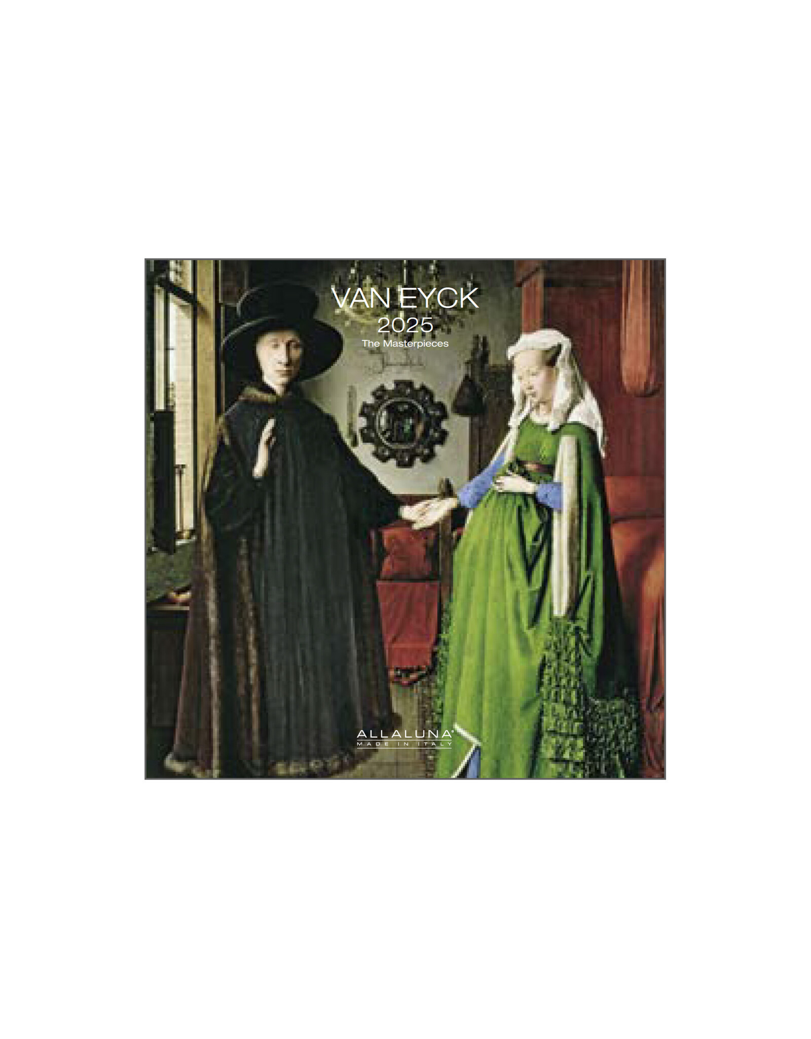 Allaluna 2025 Van Eyck Small Wall Calendar