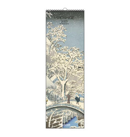 Allaluna Hiroshige 2025 Long Wall Calendar