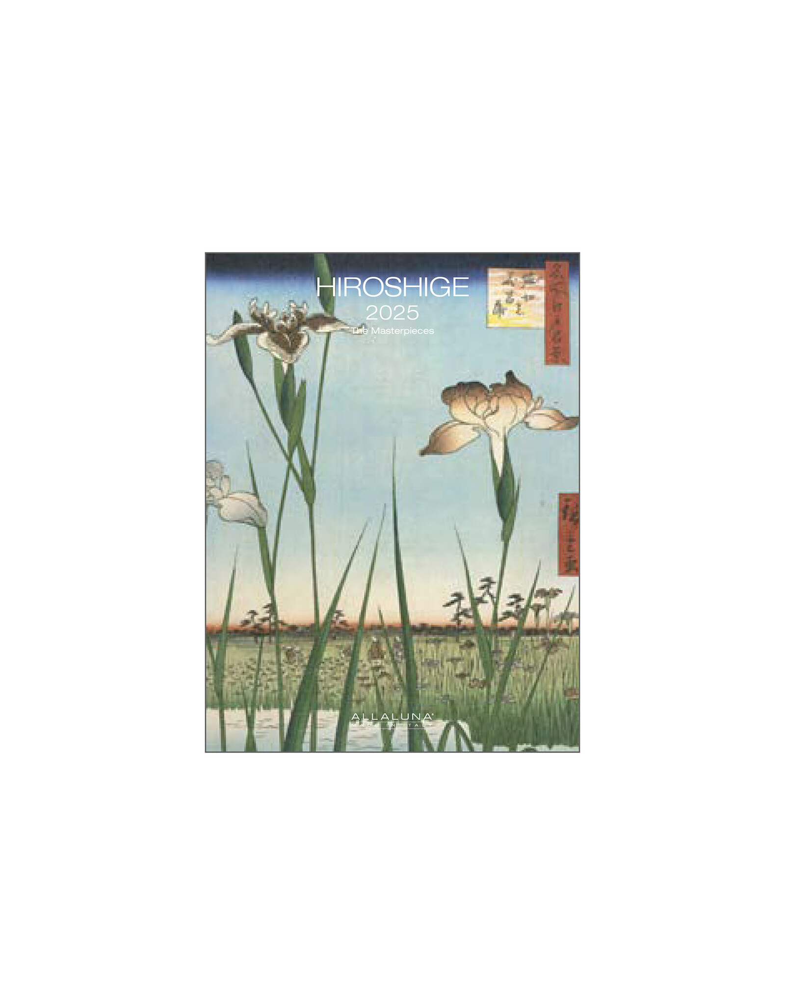 Allaluna Hiroshige 2025 Desk Calendar 