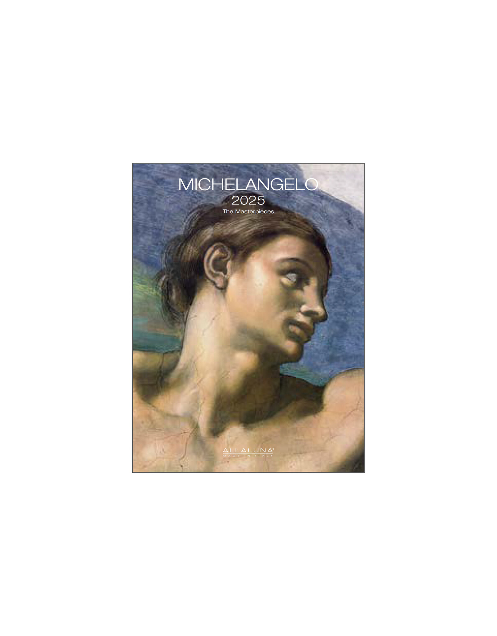 Allaluna Michelangelo 2025 Desk Calendar