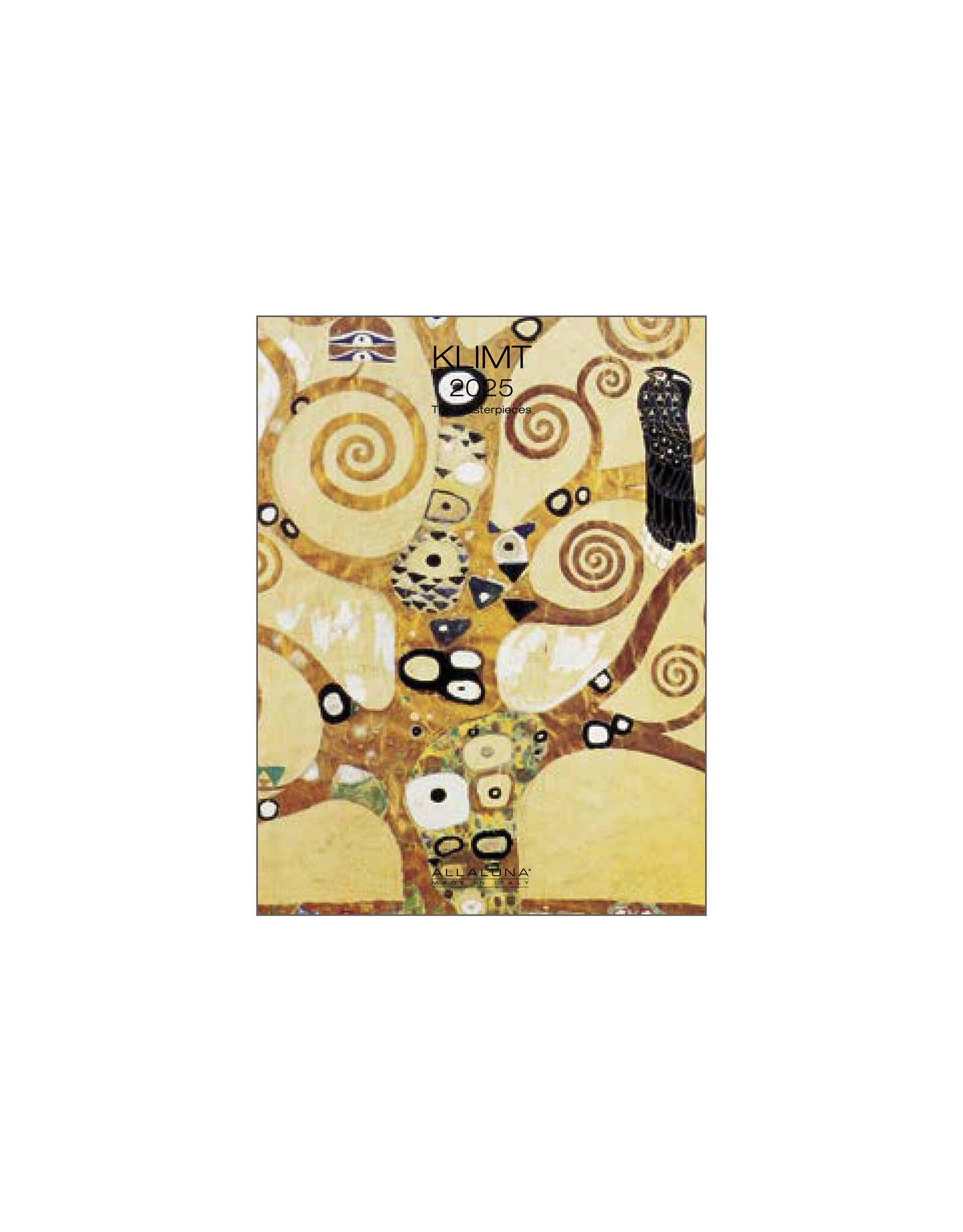 Allaluna Klimt 2025 Desk Calendar