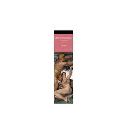 Allaluna 2025 Michelangelo Bookmark Calendar