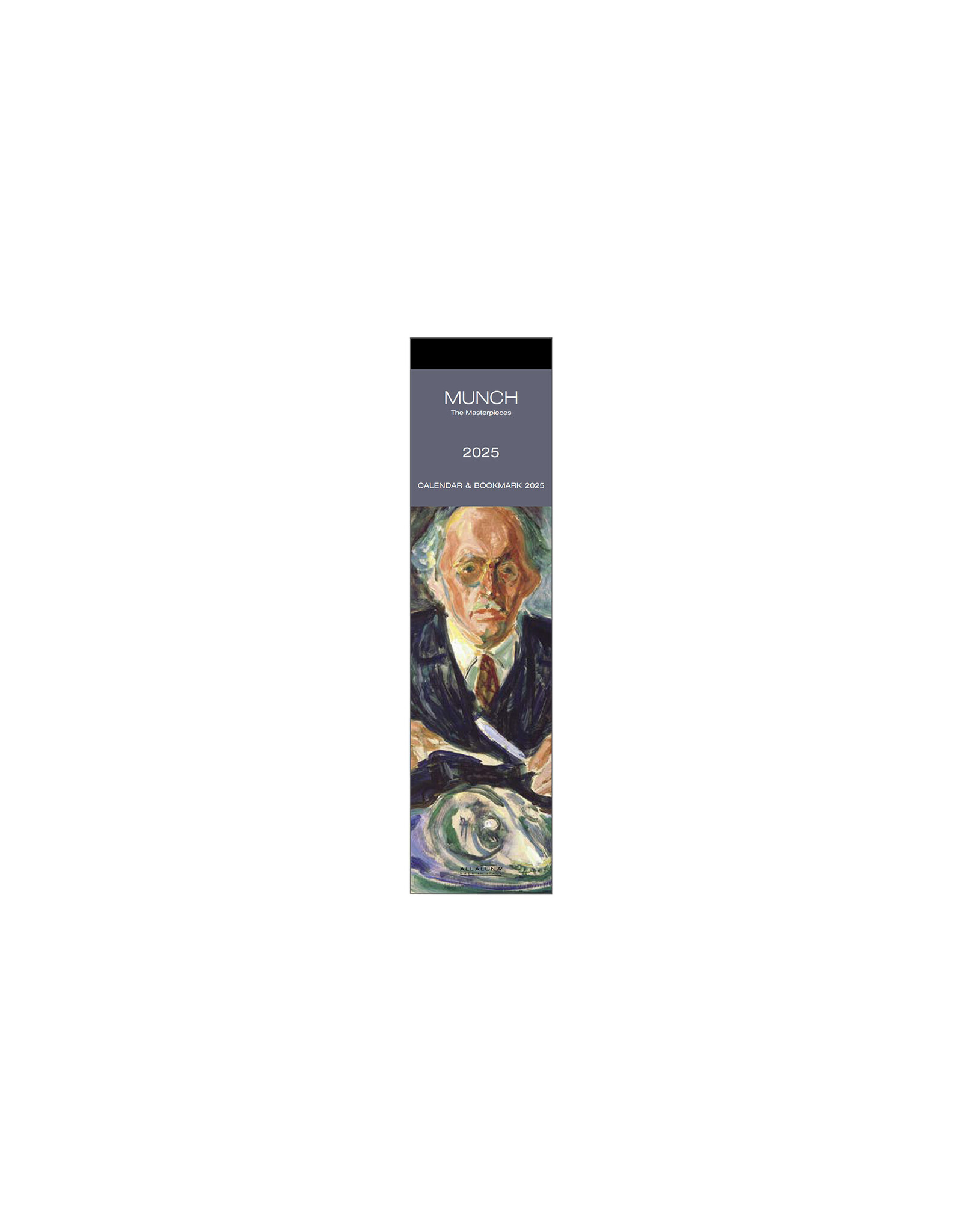 Allaluna 2025 Munch Bookmark Calendar